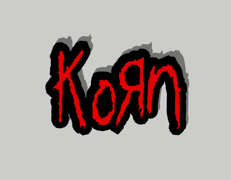 Tranh Logo KoRn Trang Trí Tường - Image 1