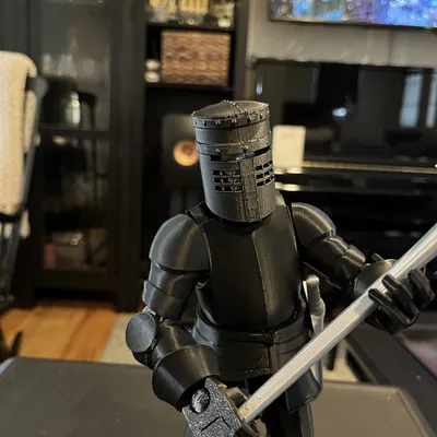 Nón Giáp Hiệp Sĩ Đen