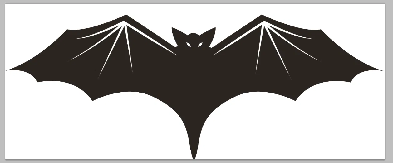 Trang Trí Tường Halloween Hình Con Dơi - Image 1