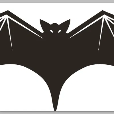 Trang Trí Tường Halloween Hình Con Dơi