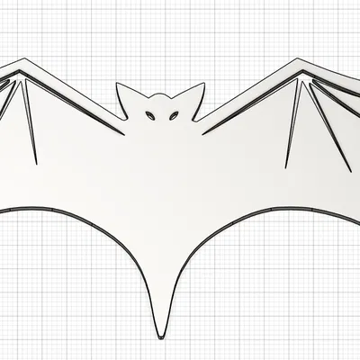 Trang Trí Tường Halloween Hình Con Dơi