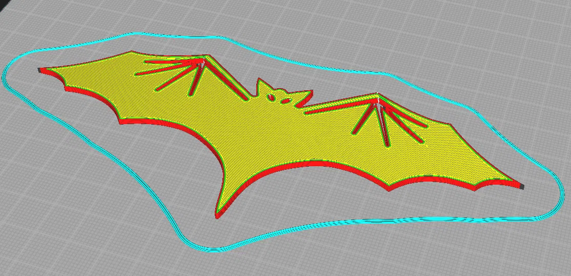 Trang Trí Tường Halloween Hình Con Dơi - Image 3