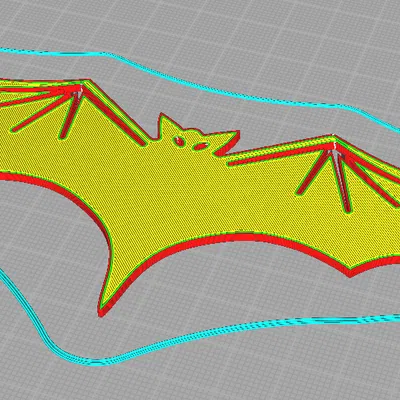 Trang Trí Tường Halloween Hình Con Dơi