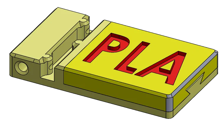 Kẹp dây tóc có thể thay đổi nhãn ghi loại dây tóc - Image 2
