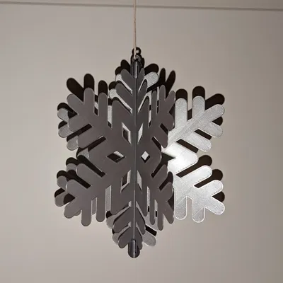 Đồ Trang Trí Đỉnh Cây Thông Hình Bông Tuyết