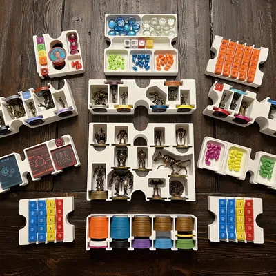 Bộ Insert / Khay Đựng Burncycle - Chứa Tất Cả Bản Mở Rộng và Cả Hai Bộ Brassmags