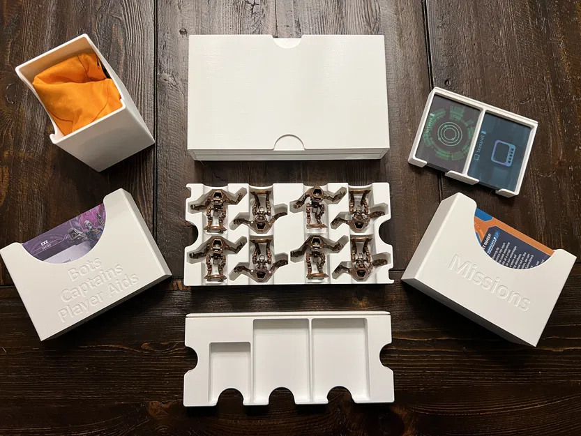 Bộ Insert / Khay Đựng Burncycle - Chứa Tất Cả Bản Mở Rộng và Cả Hai Bộ Brassmags - Image 2