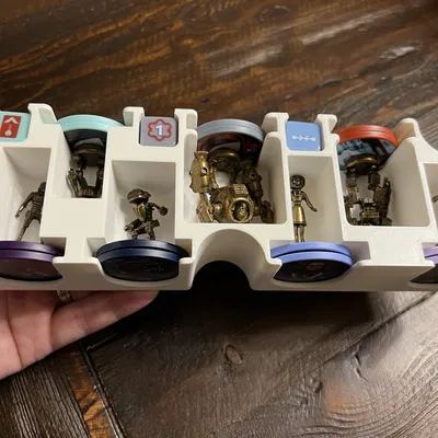 Bộ Insert / Khay Đựng Burncycle - Chứa Tất Cả Bản Mở Rộng và Cả Hai Bộ Brassmags