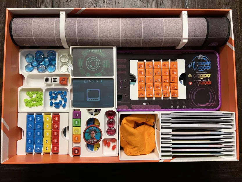 Bộ Insert / Khay Đựng Burncycle - Chứa Tất Cả Bản Mở Rộng và Cả Hai Bộ Brassmags - Image 19