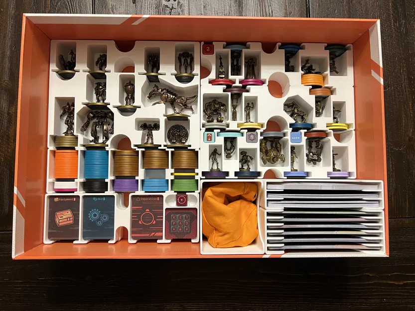 Bộ Insert / Khay Đựng Burncycle - Chứa Tất Cả Bản Mở Rộng và Cả Hai Bộ Brassmags - Image 22