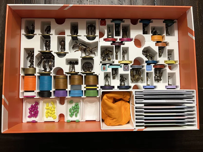 Bộ Insert / Khay Đựng Burncycle - Chứa Tất Cả Bản Mở Rộng và Cả Hai Bộ Brassmags - Image 23