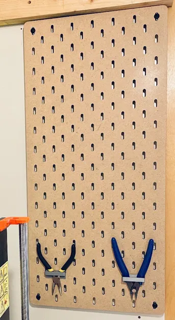 Bảng Ghim Skadis Tự Làm & Đế Cắm (kèm file cắt laser dxf) - Image 2