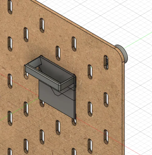 Bảng Ghim Skadis Tự Làm & Đế Cắm (kèm file cắt laser dxf) - Image 3