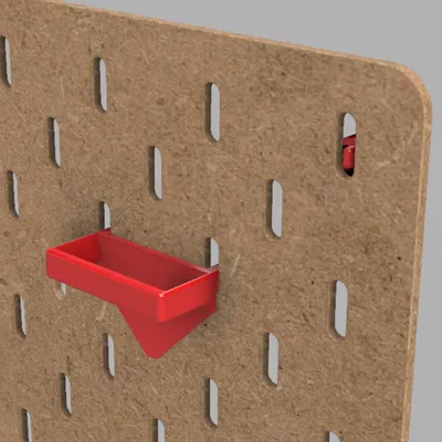 Bảng Ghim Skadis Tự Làm & Đế Cắm (kèm file cắt laser dxf)