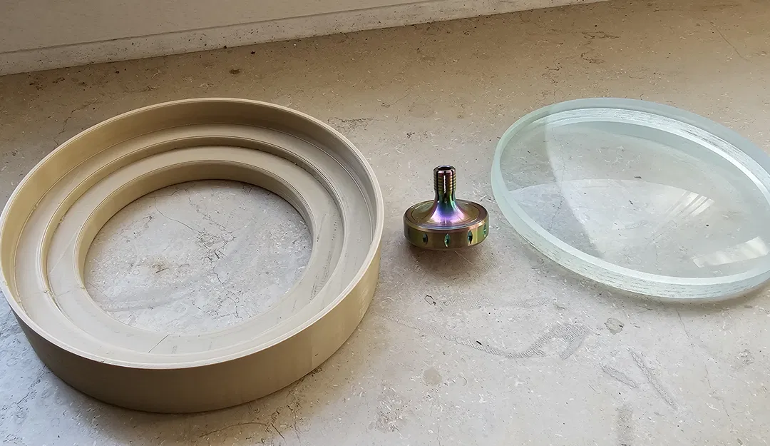 Con Quay, Đế Xoay Gyro Cho Thời Gian Quay Dài - Image 3