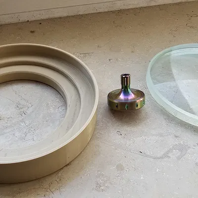 Con Quay, Đế Xoay Gyro Cho Thời Gian Quay Dài