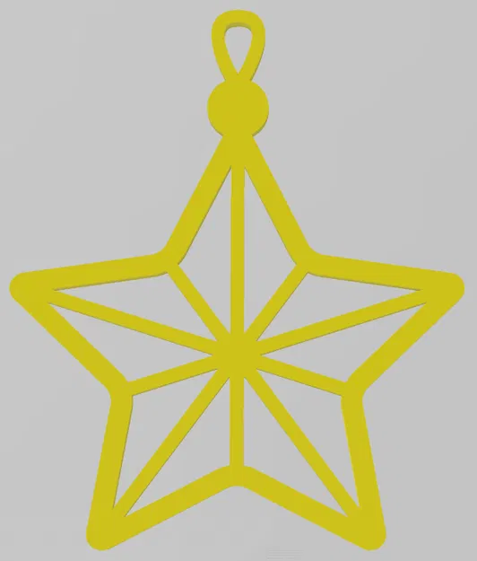 NGÔI SAO GIÁNG SINH DỄ IN - Image 1