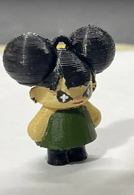 Móc khóa mô hình Dolli đơn giản dễ thương - Image 1