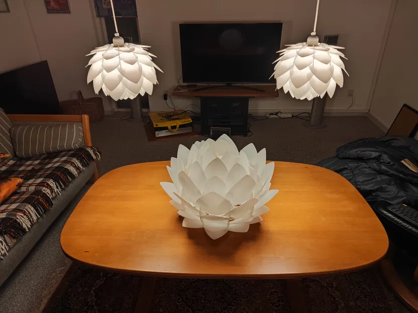 Đèn Hoa Sen Lớn được phóng to 175% - Image 1