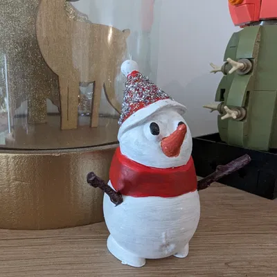 Mô hình trang trí Giáng sinh hình người tuyết