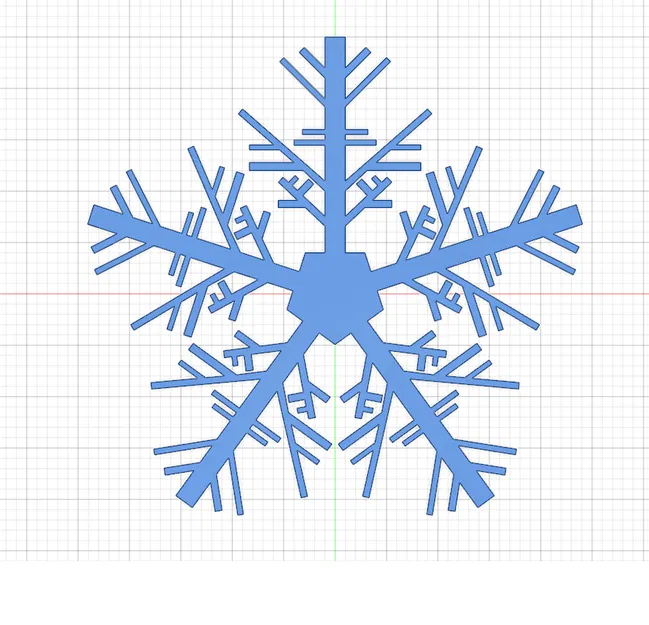 Phụ kiện trang trí hình bông tuyết - Image 3