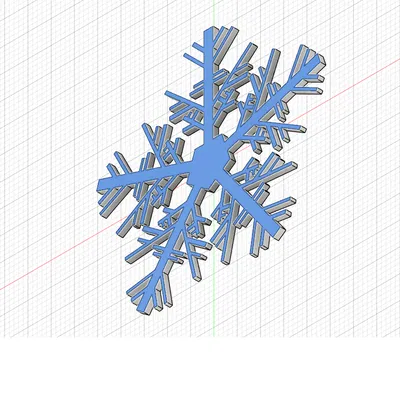 Phụ kiện trang trí hình bông tuyết