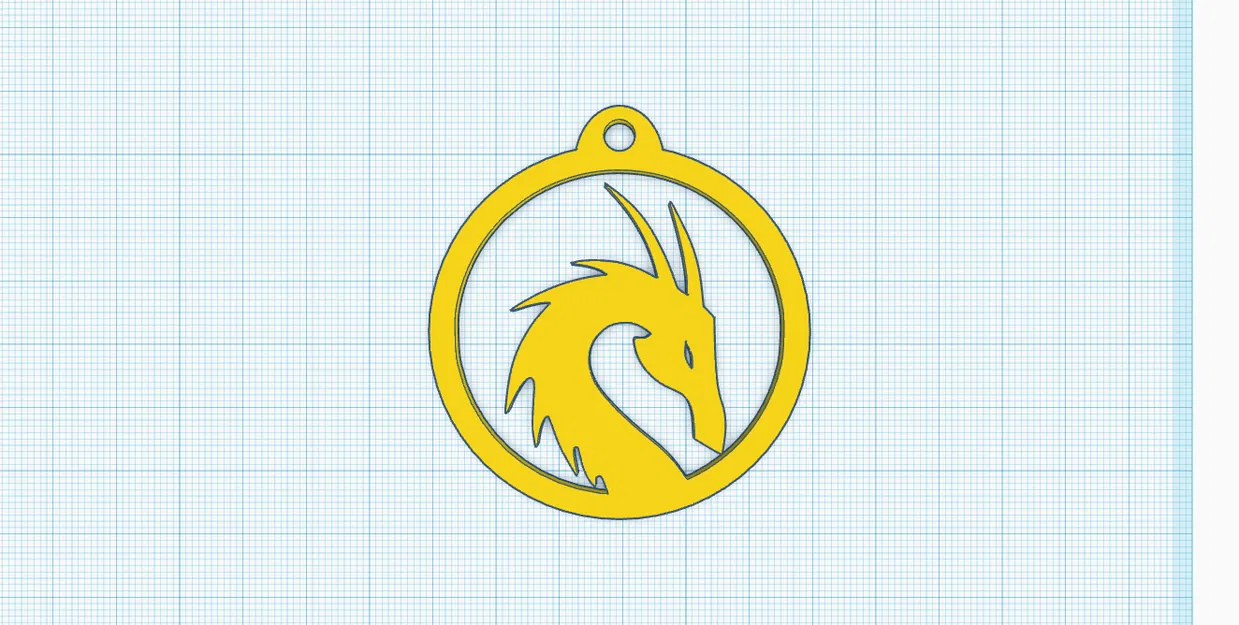 Móc Khóa Hình Rồng - In 3D Độc Đáo - Image 2