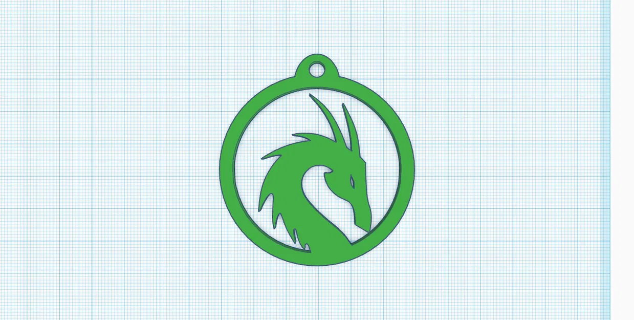 Móc Khóa Hình Rồng - In 3D Độc Đáo - Image 3