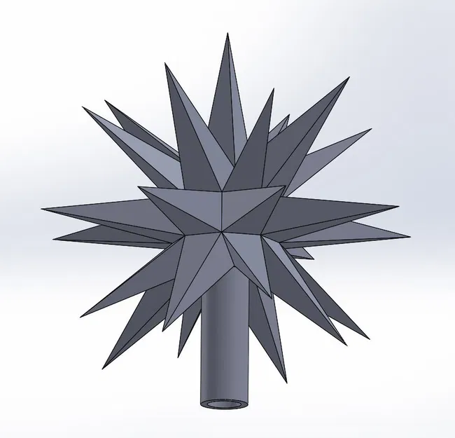 Đỉnh Ngôi Sao Cây Moravian, lấy cảm hứng từ Ngôi Sao Herrnhuter - Image 2