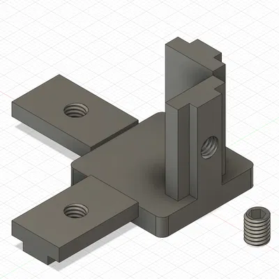 Phụ kiện nối góc 3 chiều cho thanh nhôm 3030