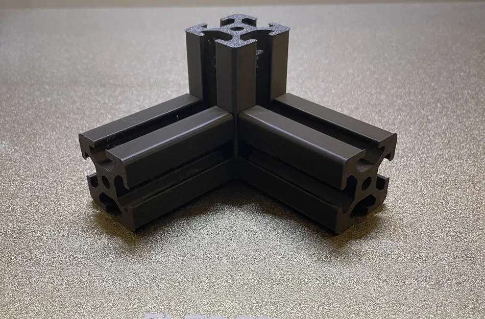 Phụ kiện nối góc 3 chiều cho thanh nhôm 3030 - Image 3