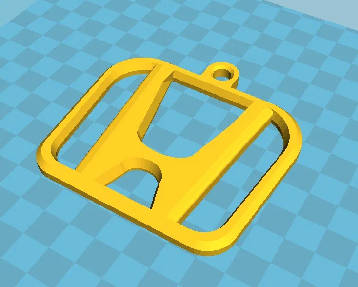 Móc khóa/mặt dây chuyền logo Honda - Image 1