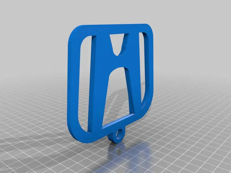 Móc khóa/mặt dây chuyền logo Honda - Image 2