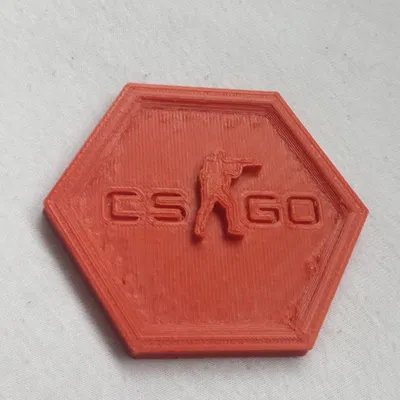 Logo CSGO (Counter Strike Global Offensive) Treo Tường Đẹp Mắt