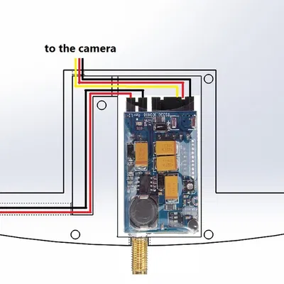 Đế giữ DJI cho TS351