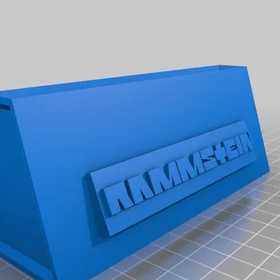 Biển hiệu đèn LED Rammstein bằng acrylic