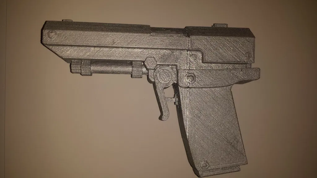 Súng lục bán tự động Rust (in 3D) - Image 3