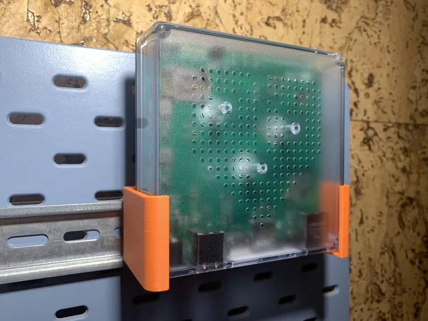 Giá đỡ DIN rail cho HomeAssistant Green - Image 1