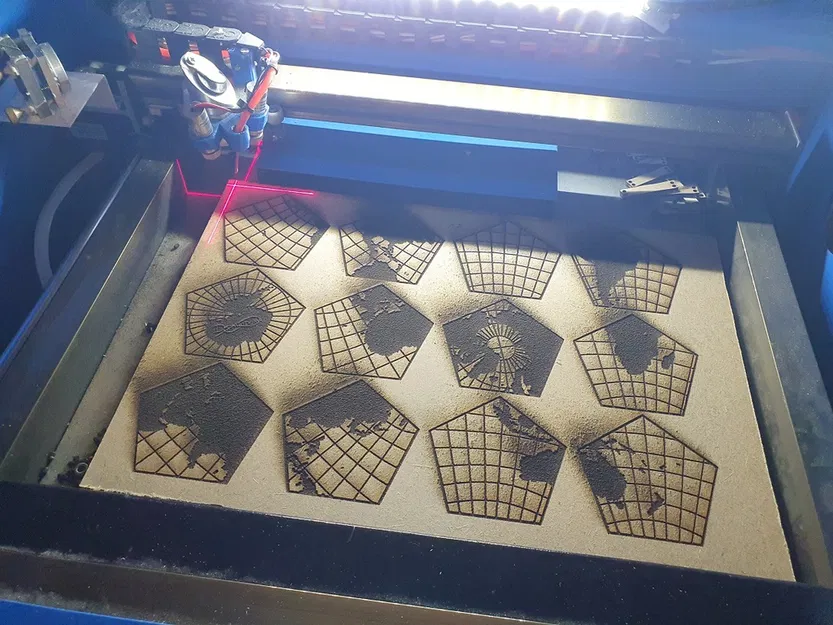 Quả Địa Cầu Đa Diện Đẹp Mắt - Image 4