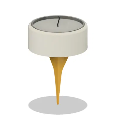 Đế Nến Trà Cho Vòng Nguyệt Quế Giáng Sinh