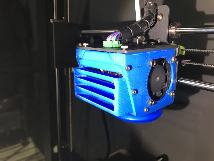 Hộp Quạt Hotend Cải Tiến Cho Anycubic I3 Mega (Bản S, X, Full Metal, BLTouch & E3DV6) - Image 3