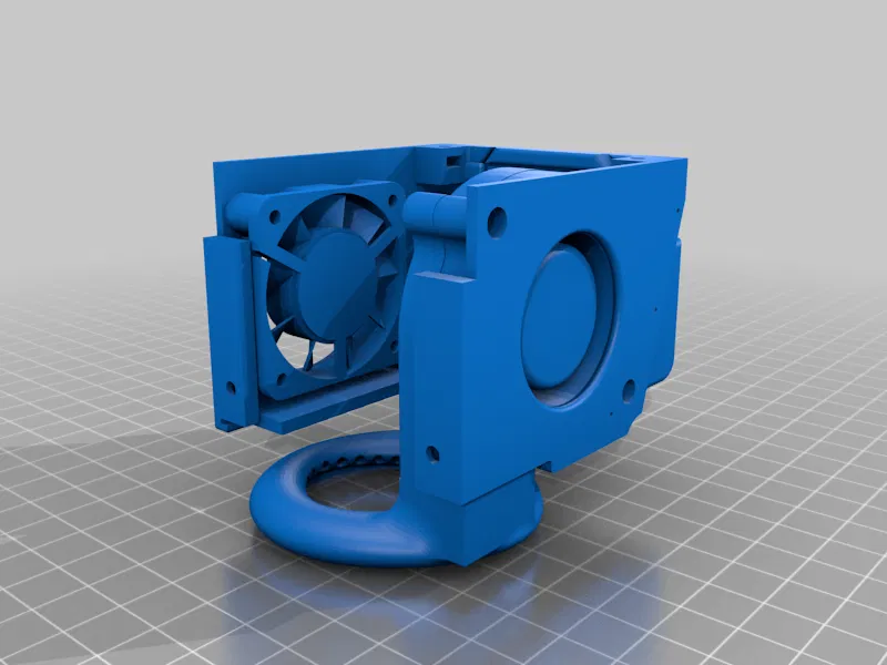 Hộp Quạt Hotend Cải Tiến Cho Anycubic I3 Mega (Bản S, X, Full Metal, BLTouch & E3DV6) - Image 14