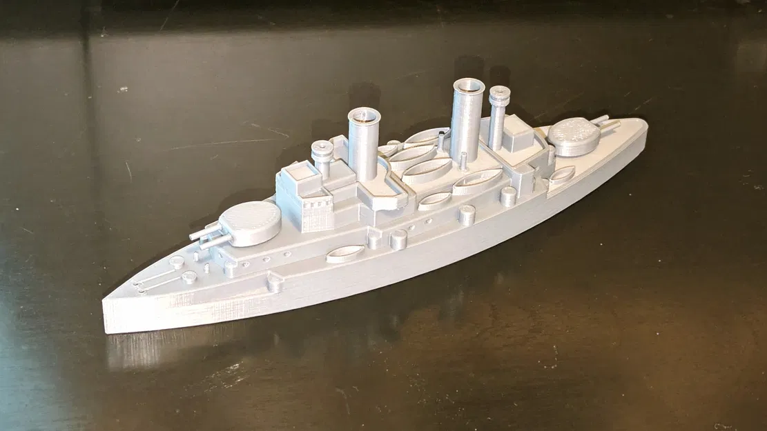 Mô hình Tàu Chiến SMS Kaiser Wilhelm II - Image 1