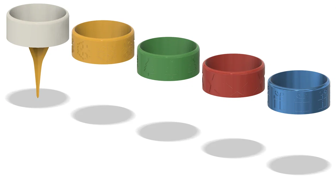 Đế Nến Trà Cho Vòng Nguyệt Quế Giáng Sinh - Image 9