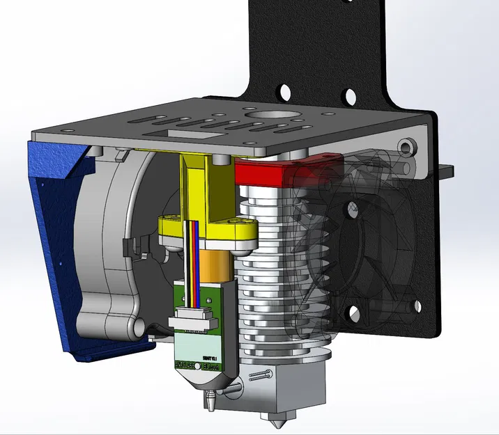 Hộp Quạt Hotend Cải Tiến Cho Anycubic I3 Mega (Bản S, X, Full Metal, BLTouch & E3DV6) - Image 48