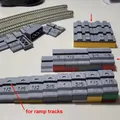 KatoUnitrack2Lego-Support (n-gauge) - Đế Nâng Ray Lên Lego - Thumbnail 2