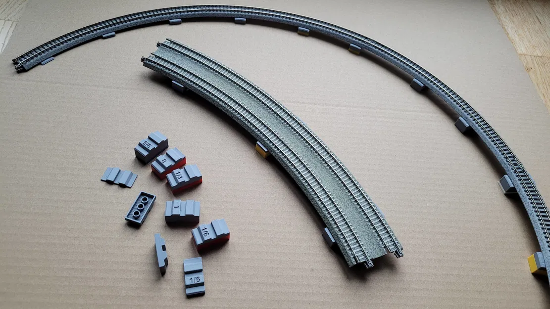 KatoUnitrack2Lego-Support (n-gauge) - Đế Nâng Ray Lên Lego - Image 4