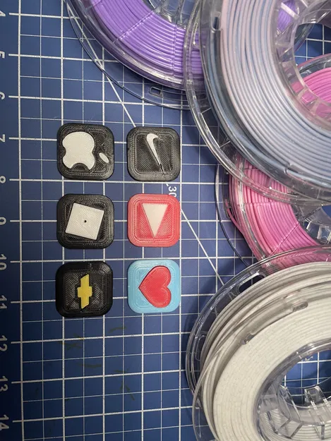 Bộ Sưu Tập 6 Logo Nhiều Màu (Không Cần MMU!) - Image 1