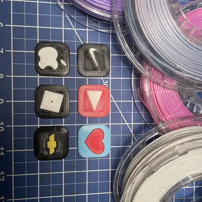 Bộ Sưu Tập 6 Logo Nhiều Màu (Không Cần MMU!)