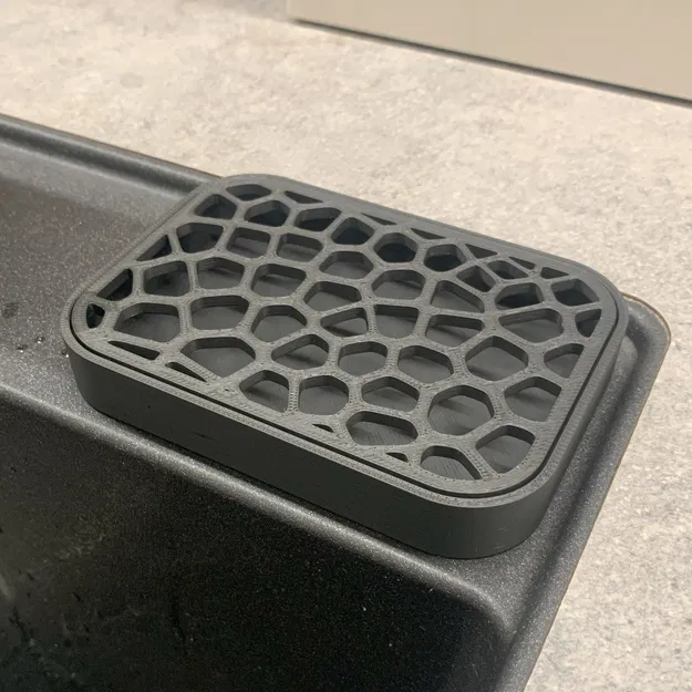 Khay đựng xà phòng kiểu Voronoi - Image 1